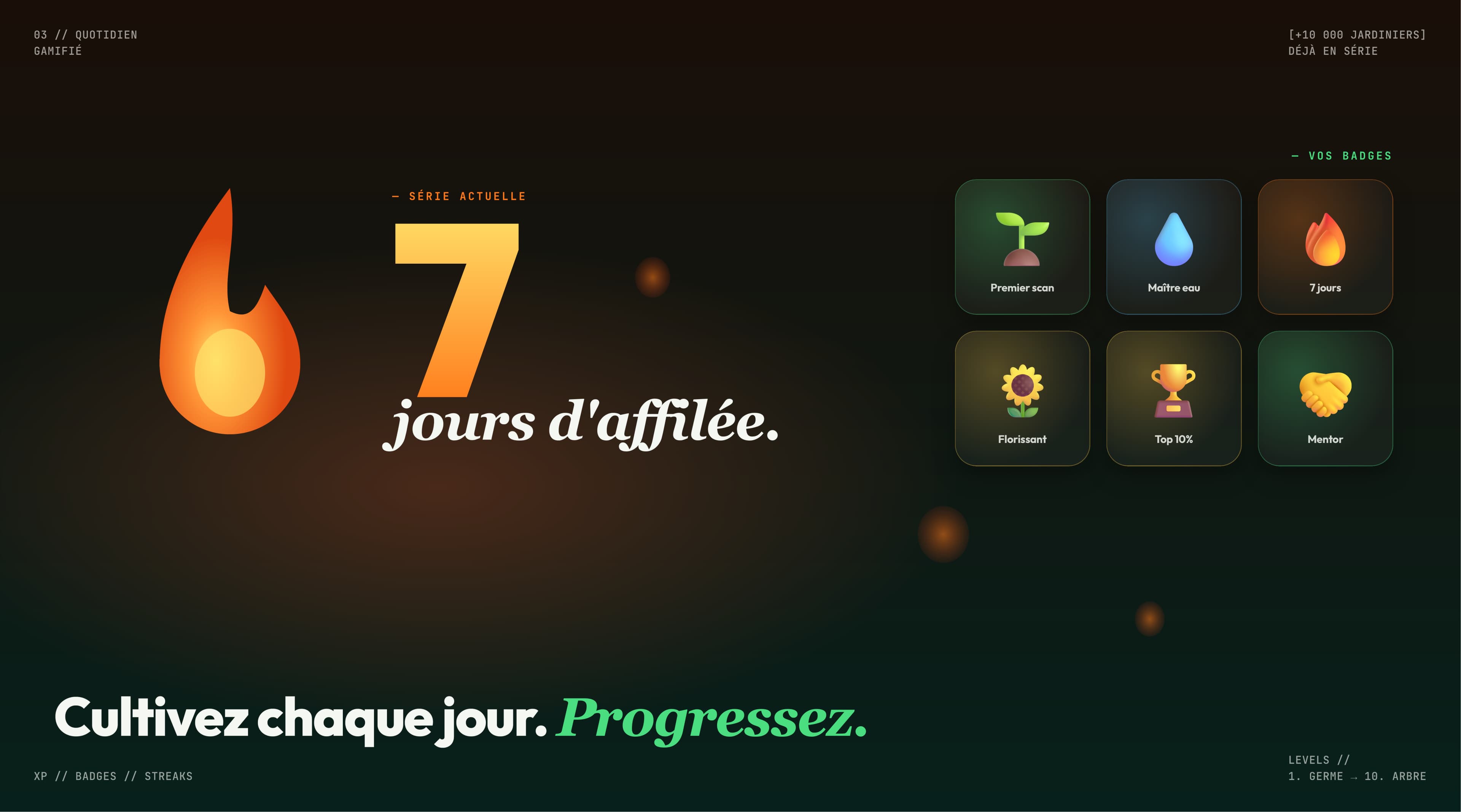 Leafline, application mobile et identité pour le suivi des cultures par IA, visuel 4