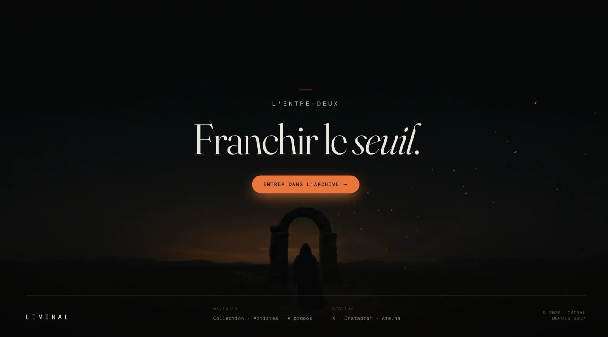 LIMINAL, musée numérique d'art génératif rendu en temps réel, visuel 9