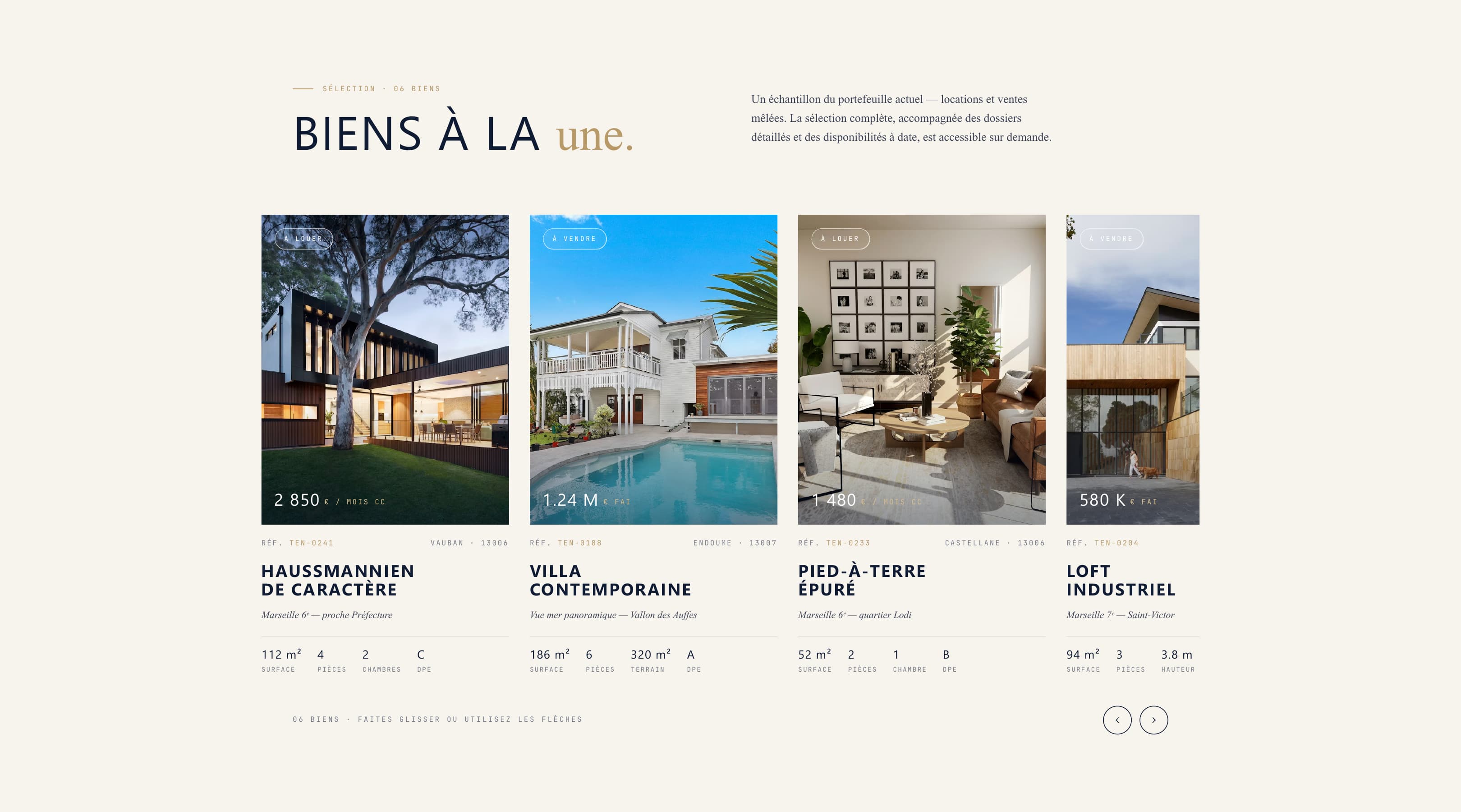 Tenentis Immo, site et identité visuelle pour une agence de gestion locative, visuel 4